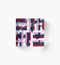 organic tiling Acrylic Block
