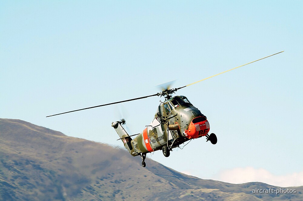 "Westland Wessex Helicopter" by aircraft-photos | Redbubble