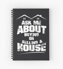 Cuaderno de espiral Pregúnteme acerca de comprar o vender una casa