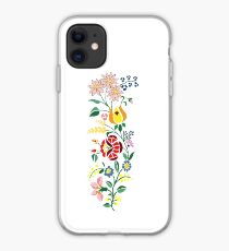 Hungarian embrodery design iPhone Case
