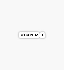 Player 1 Sticker
