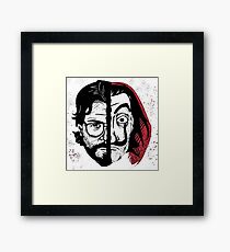 La casa de papel Framed Print