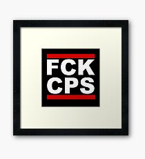 fuck cops police acab Framed Print
