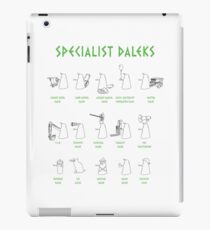 Specialist Daleks iPad Case/Skin