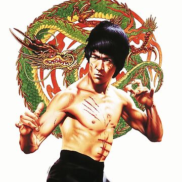 Artwork thumbnail, Bruce Lee by Chris Achilleos by HseAchilleos