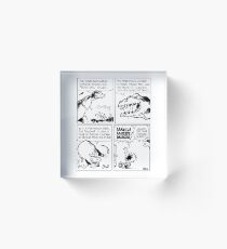 Terrifying Calvin Acrylic Block