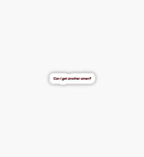 Panic’ss Say Amen lyric Sticker
