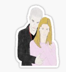Buffy + Spike Sticker