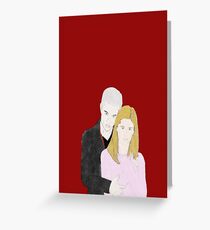 Buffy + Spike Greeting Card