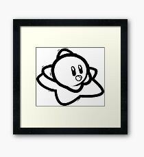 Riding Free - Kirby Framed Print