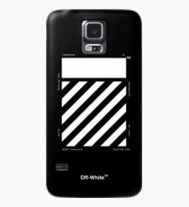 Off-White Diagonals Temperature (Dark) Case/Skin for Samsung Galaxy
