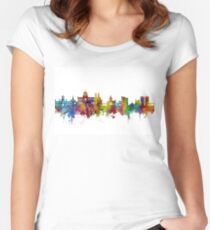 Galway Ireland Skyline Women's Fitted Scoop T-Shirt