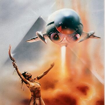 Artwork thumbnail, Spaceship Landing / Chariot of Fire 2 by Chris Achilleos by HseAchilleos