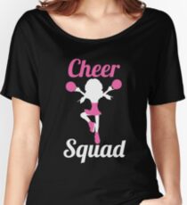 Cheer Squad - Cheerleading Shirt For Cheerleader Girls Women's Relaxed Fit T-Shirt