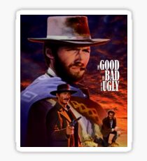 THE GOOD THE BAD AND THE UGLY Sticker