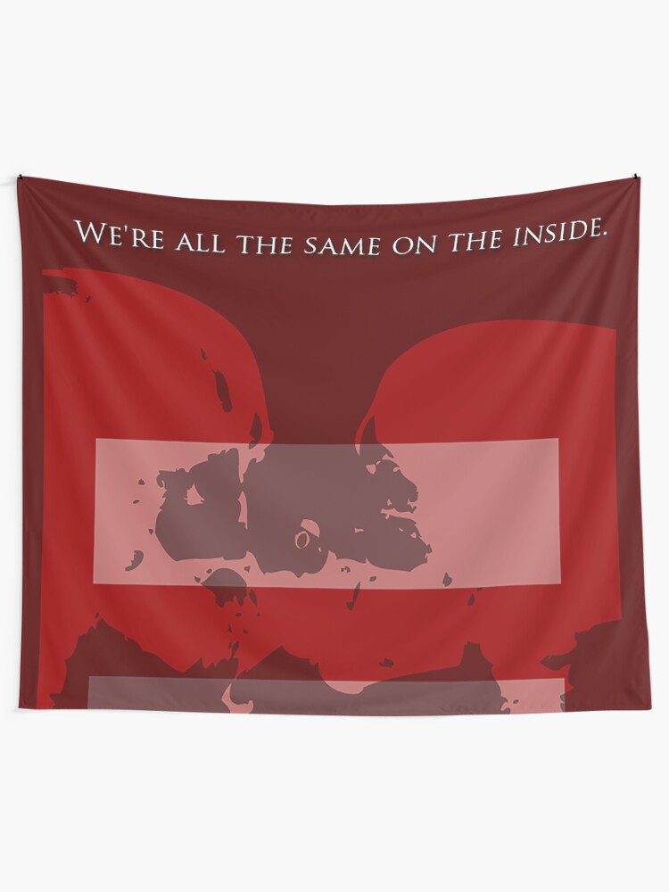 Alternate view of We are all equal Wall Tapestry