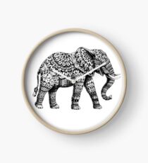 Ornate Elephant 3.0 Clock