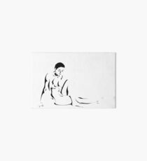 Minimalist Female Nude Art Board