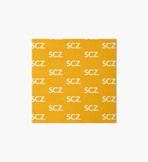 SCZ. Official Logo Art Board