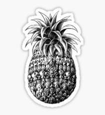 Ornate Pineapple Sticker