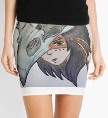 Crow Girl Mini Skirt