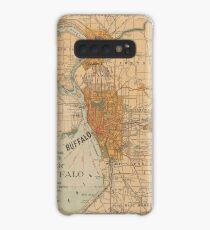 Vintage Map of Buffalo NY (1893) Case/Skin for Samsung Galaxy