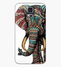 Verzierter Elefant (Farbversion) Hülle & Skin für Samsung Galaxy