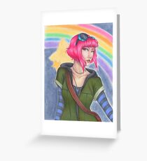 Ramona Flowers - Scott Pilgrim Greeting Card