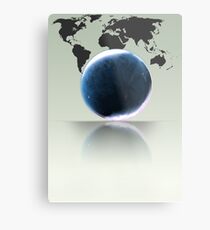 World Metal Print