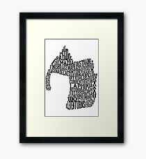 Laguna Seca Framed Print