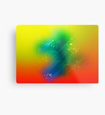 Abstract Metal Print