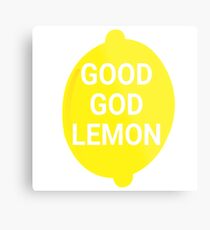 Good God Lemon - 30 Rock Quote Metal Print