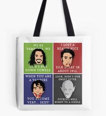 Was wir in der Schatten-Collage tun Tote Bag