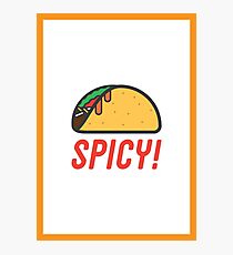 Spicy! Photographic Print