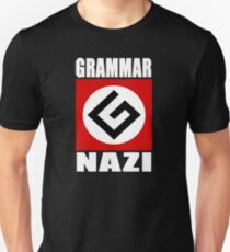 Camiseta ajustada Gramatica nazi