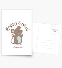 #HugsForNoah Easter Mouse Postcards