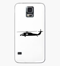 Blackhawk Helicopter Design in Black v1 Case/Skin for Samsung Galaxy