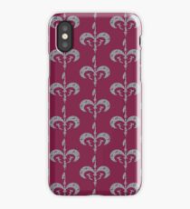 Floral Royal Symbol iPhone Case
