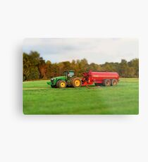 Colorful Agriculture Metal Print