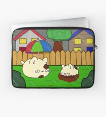 Squish Katze - Frühling Showerd Laptoptasche