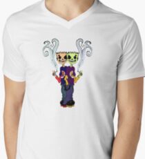 Tough Zombie Guys Men's V-Neck T-Shirt