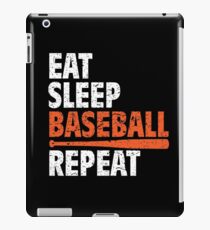Eat Sleep Baseball Repeat iPad Case/Skin
