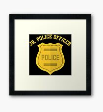 Jr. Police Officer Framed Print