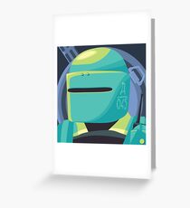 Tachanka (Blue) Greeting Card