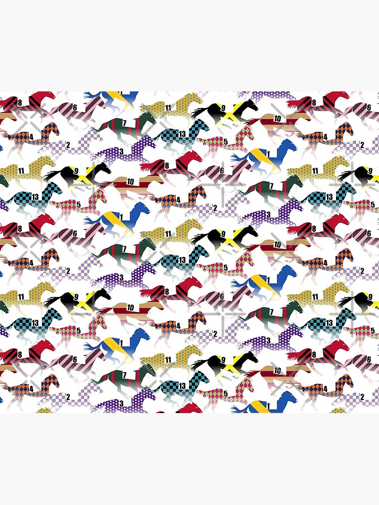 Off to the Horse Races Jockey Silks Pattern by wickedrefined