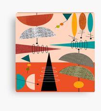 Mid-Century Modern Abstract #59 Canvas Print