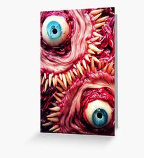 tooth beast Greeting Card