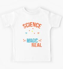 Lustige Wissenschaft ist magisches Kleid Kinder T-Shirt