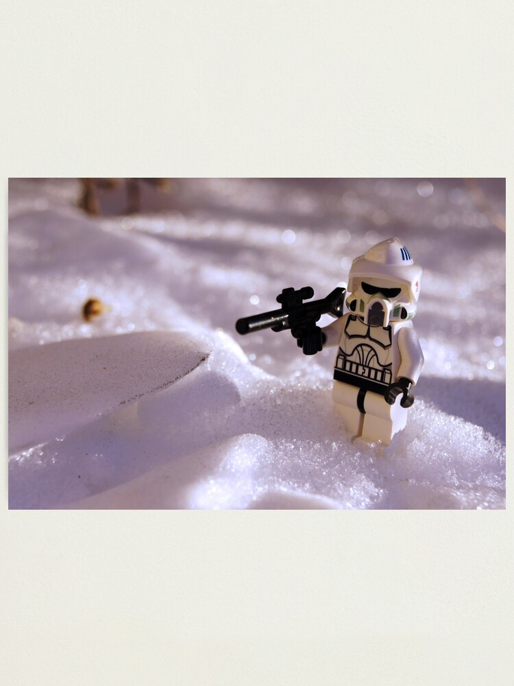 Alternate view of Snow Trooper Photographic Print