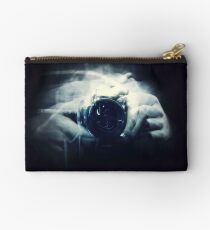 Hands and Light in Photography Studio Pouch